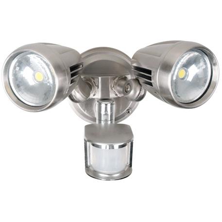 Phonix PHL4202/BC/SL Twin Spotlight Sensor, Brushed Chrome