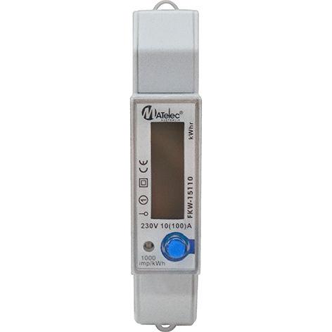 Matelec KW-15110 Kilowatt Hour Meters, 0 to 100 A