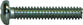 Macsim 25HZR0440+26B04 Metalthread Screws, 5/32 in D x 40 mm L