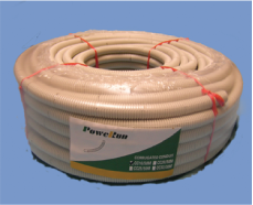 Corrugated conduit 16mm x 50m medium duty