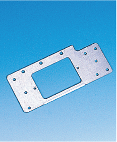 Flat mounting bracket