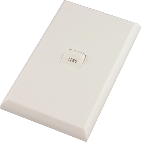 Neptune IP66 one gang weatherproof switch