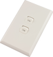 Neptune IP66 two gang weatherproof switch