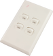 Neptune IP66  one gang weatherproof switch