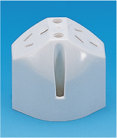 Surface socket double outlet